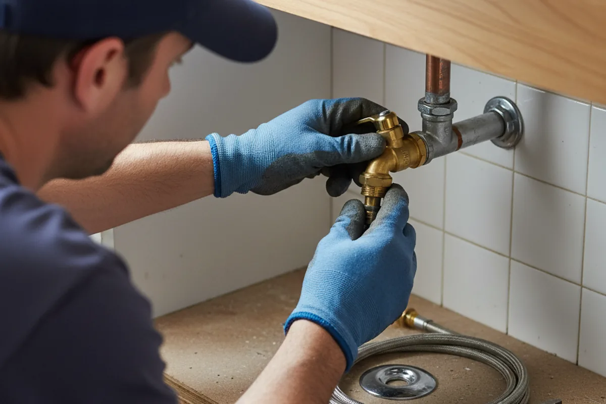 Shutoff valve and fitting work during Emergency Plumbing in Playa Del Rey